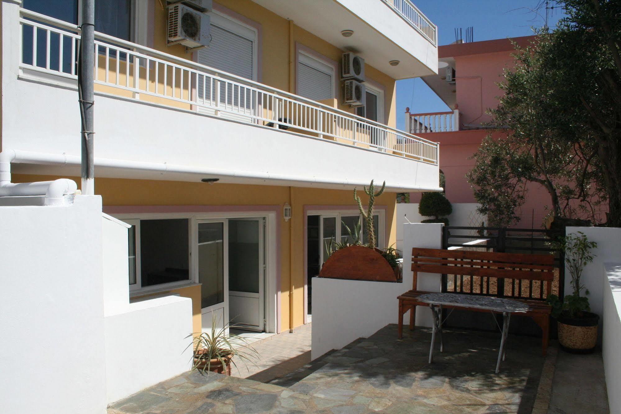 Pantheon Deluxe Apartments Archangelos  Eksteriør billede